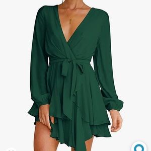 Green dress